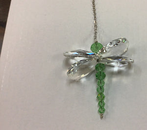 Crystal Dragonfly Suncatcher - Lighten Up Shop