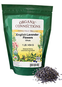 English Lavender Flowers Whole 1 lb. - Lighten Up Shop