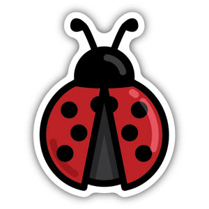 Ladybug Sticker - Lighten Up Shop