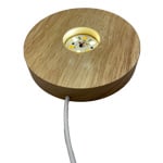 LED Wood Light Base - Lighten Up Shop