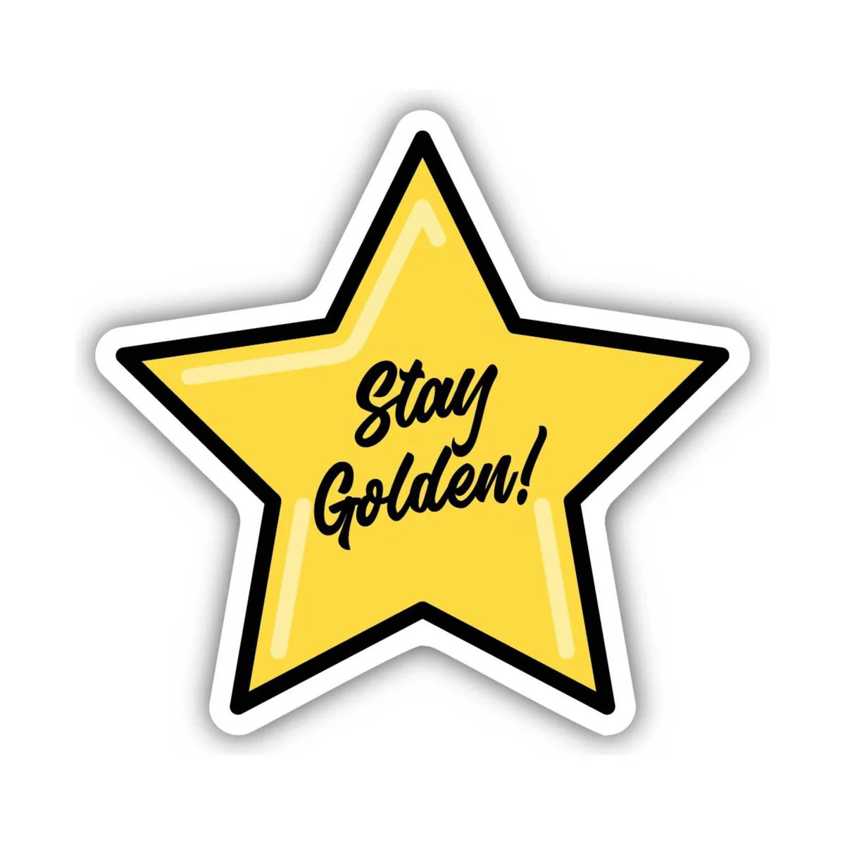 Stay Golden Sticker