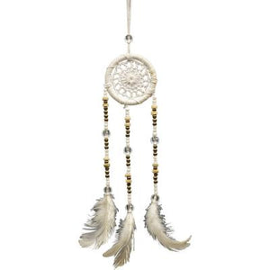 Mini White Dreamcatcher - Lighten Up Shop