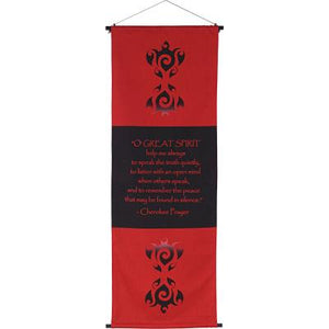 Banner Cherokee Prayer - Lighten Up Shop