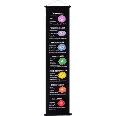 Chakra Banner Black - Lighten Up Shop