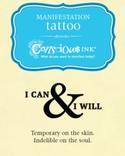 Conscious Ink Manifestation Tattoo - Lighten Up Shop