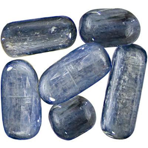 Blue Kyanite Loose Tumbled - Lighten Up Shop