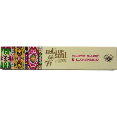 White Sage & Lavender Backflow Incense Cones - Lighten Up Shop