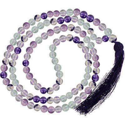 Fluorite Mala 34" - Lighten Up Shop