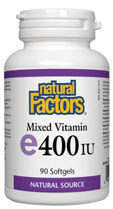 Mixed Vitamin e400IU 90 softgels - Lighten Up Shop