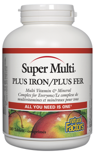 Super Multi Plus Iron tablets - Lighten Up Shop