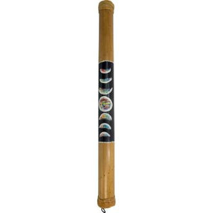 Moon Phase Large Rainstick 23" - Lighten Up Shop