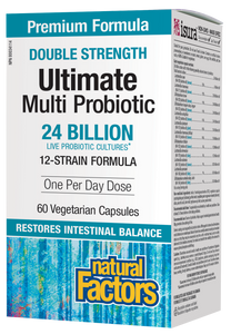 Double Strength Ultimate Multi Probiotic 24 billion 60 capsules - Lighten Up Shop