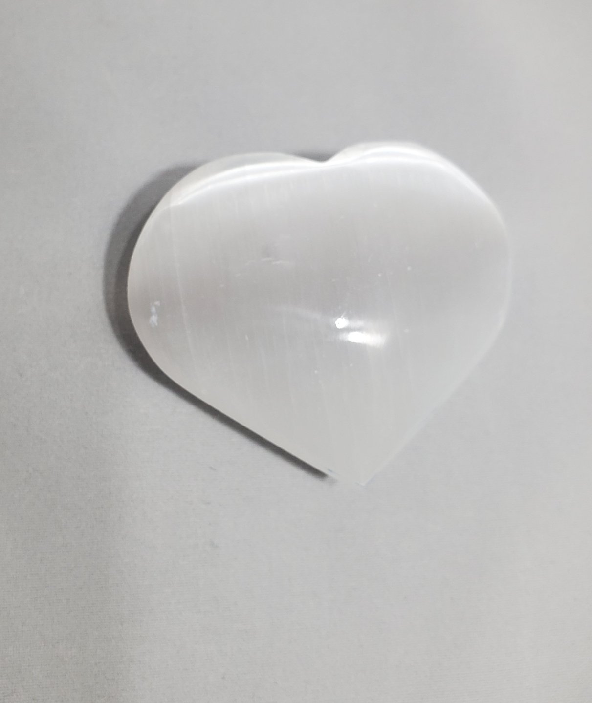 Selenite Heart - Lighten Up Shop