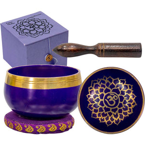 Singing Bowl Mini Crown Chakra Violet - Lighten Up Shop