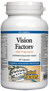 Vision Factors 60 capsules - Lighten Up Shop