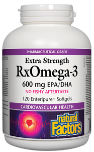 Extra Strength RXOmega 3 600mg 120 softgels - Lighten Up Shop