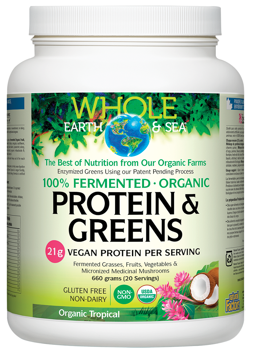 Organic 100% Fermented Proteins and Greens - Lighten Up Shop