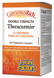 CurcuminRich Double Strength Theracurmin 60 capsules - Lighten Up Shop