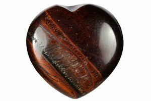 Red Tiger’s Eye Heart - Lighten Up Shop