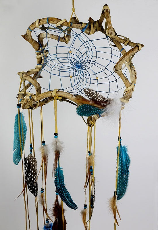 Dreamcatcher The Wanderer Twig 12" Turquoise - Lighten Up Shop