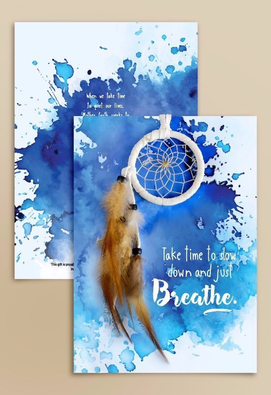 Dreamcatcher Greeting Card - Lighten Up Shop