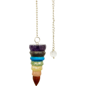 Chakra Sculpted Pendulum - Lighten Up Shop