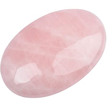 Rose Quartz Palmstone 2" - Lighten Up Shop