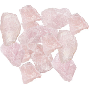 Rose Quartz Loose Raw (Per Piece) - Lighten Up Shop