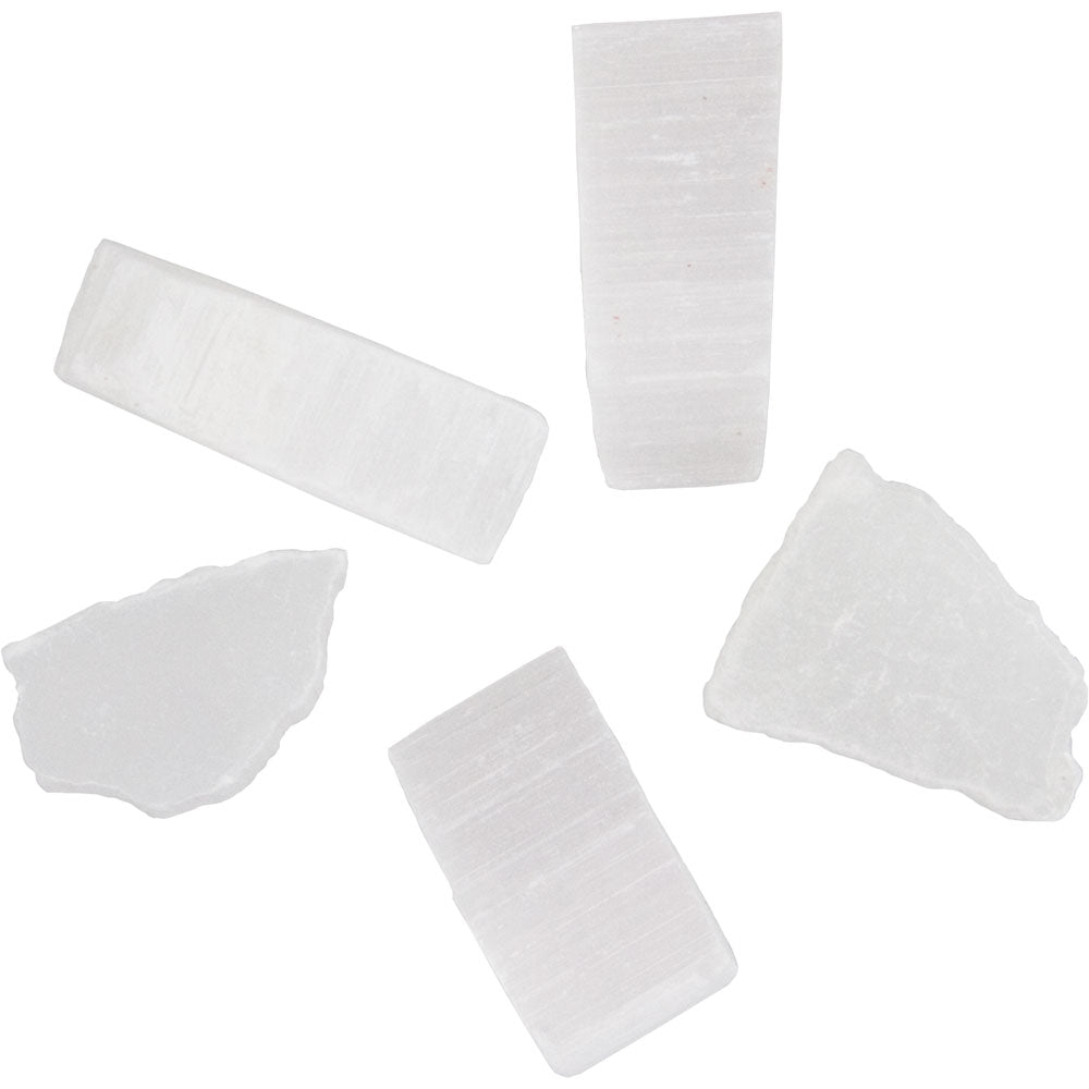 Selenite Loose Raw (Per Piece) - Lighten Up Shop