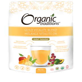 Organic Traditions Gold Vitality Blend 80g - Lighten Up Shop