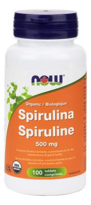 Organic Spirulina 500mg - Lighten Up Shop