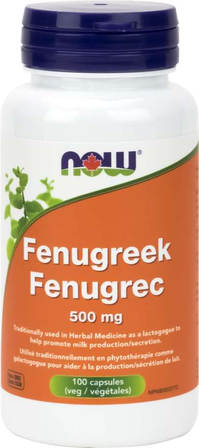 Fenugreek 500mg 100 capsules - Lighten Up Shop