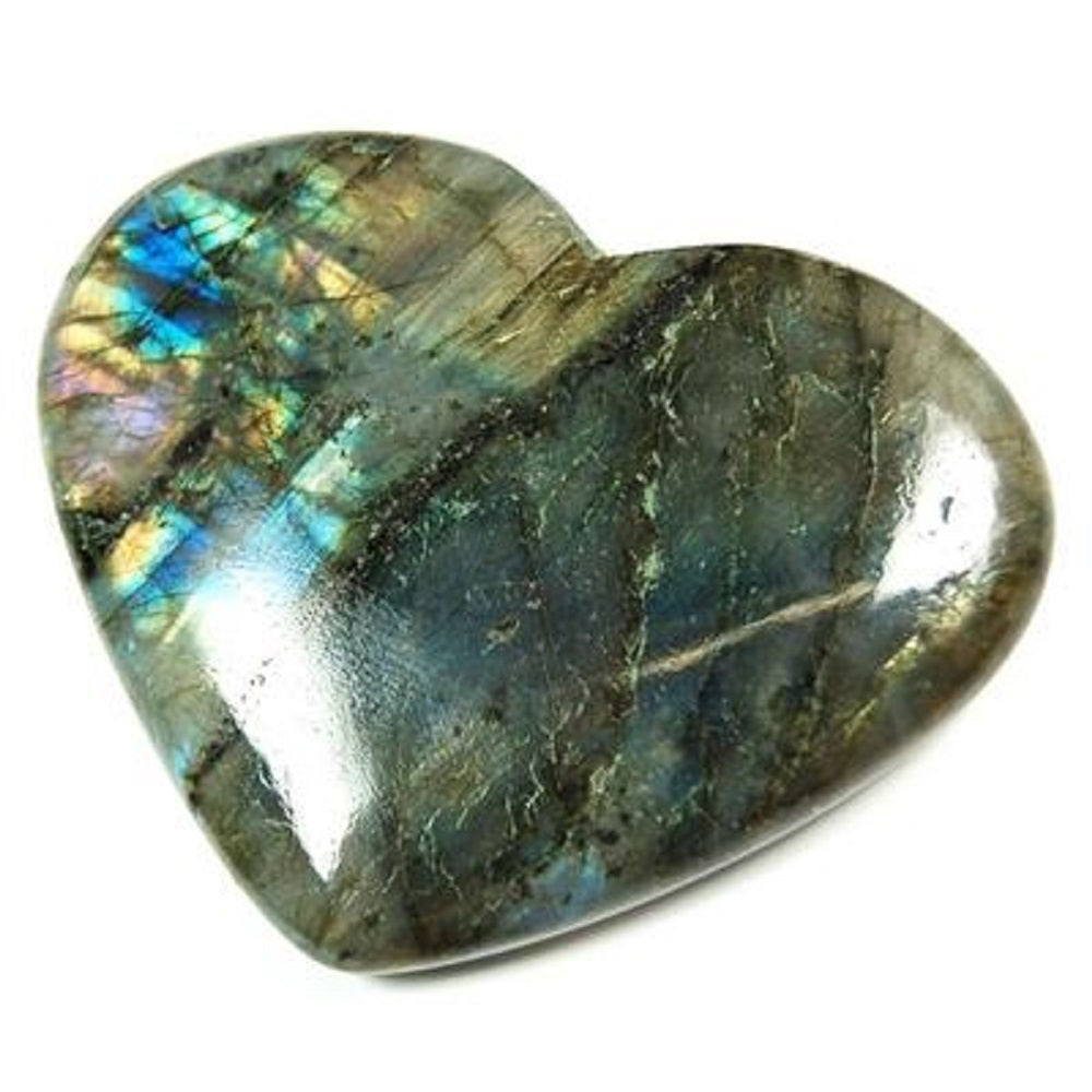 Labradorite Heart 1.5" - Lighten Up Shop