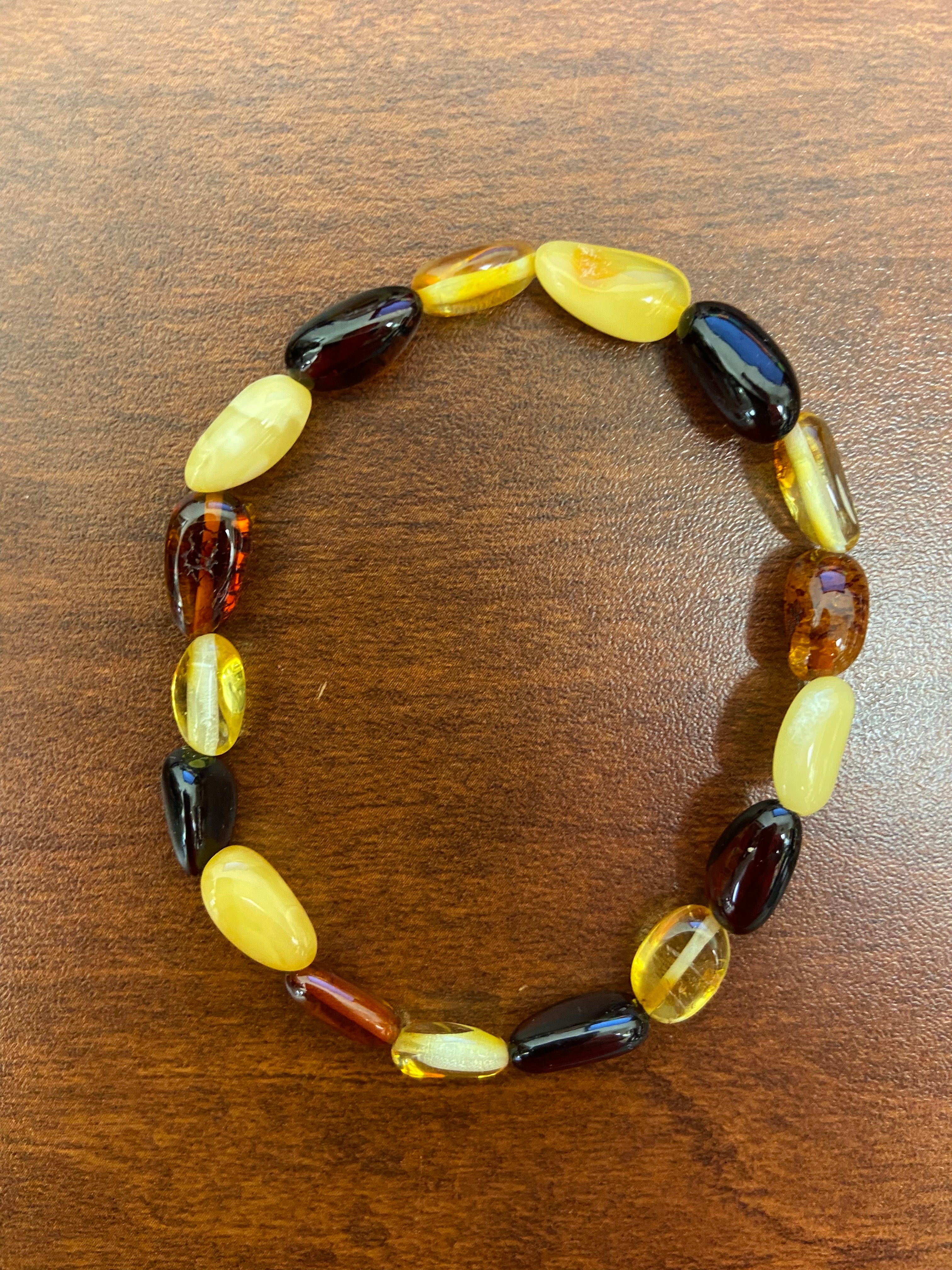 Amber Bracelet Multi - Lighten Up Shop