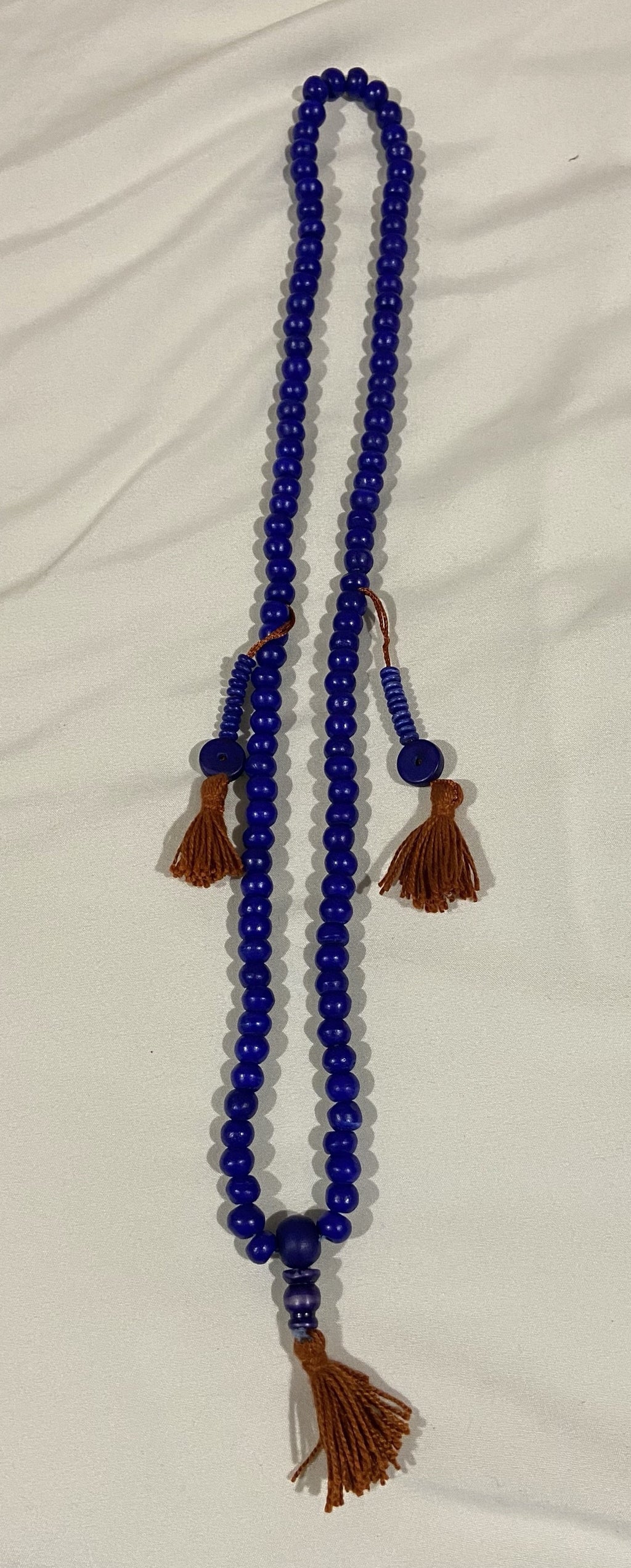 Blue Bone Mala - Lighten Up Shop