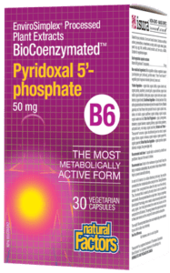 BioCoenzymated Pyridoxal 5'- phosphate 50mg 30 capsules - Lighten Up Shop