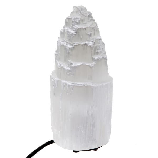 Selenite Lamp 55 - Lighten Up Shop