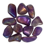 Angel Aura Amethyst Loose Tumbled - Lighten Up Shop