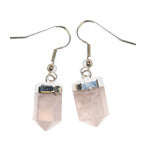 Rose Quartz Earrings - Lighten Up Shop