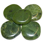 Jade Thumbstone Earth Stone (wish) - Lighten Up Shop