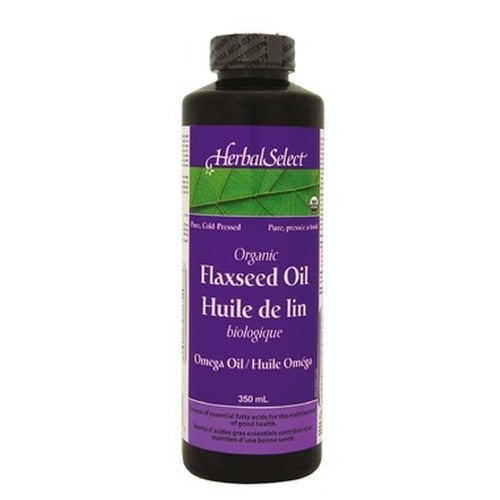 Herbal Select Flaxseed Oil 500ml - Lighten Up Shop