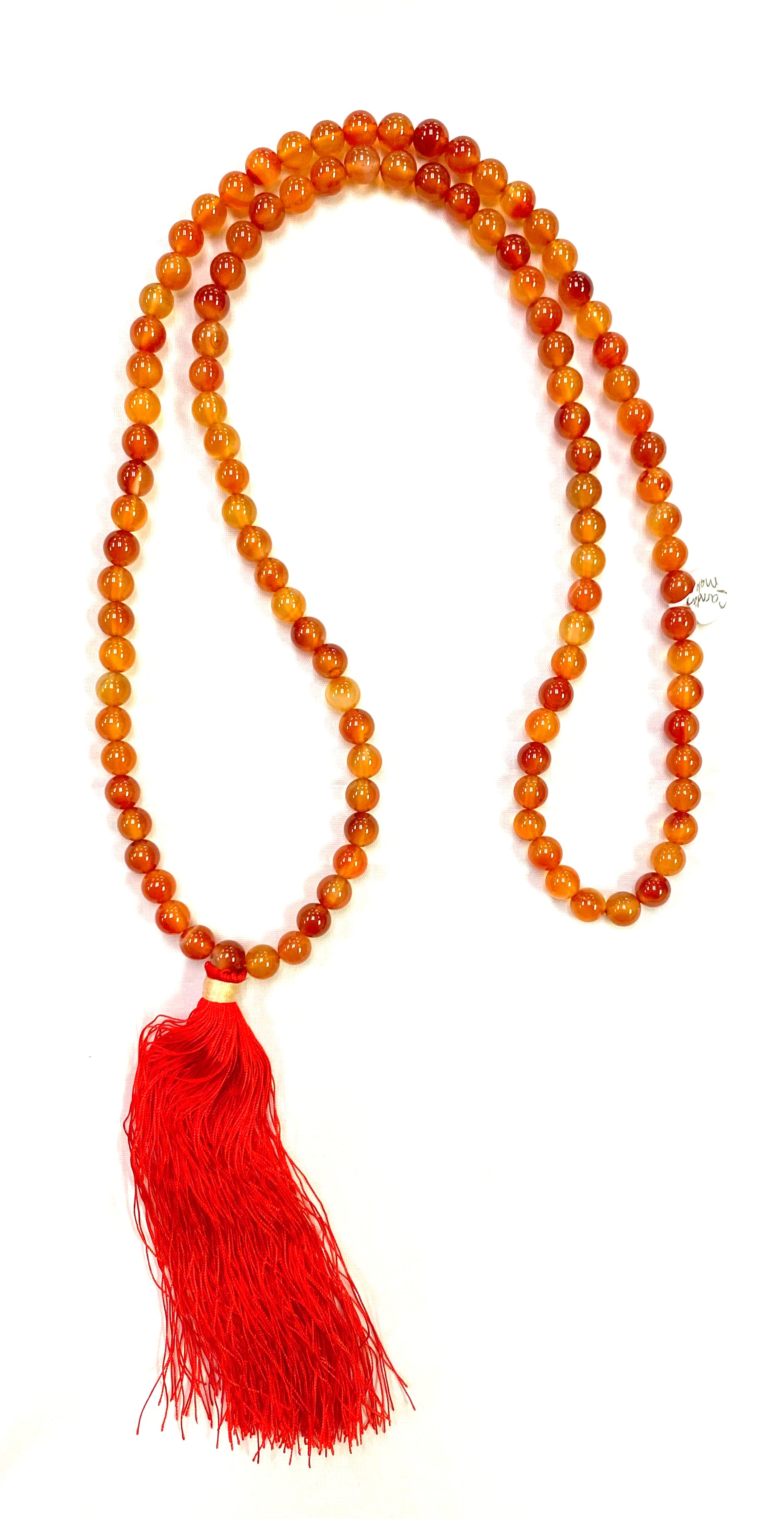 Carnelian Mala 16” - Lighten Up Shop