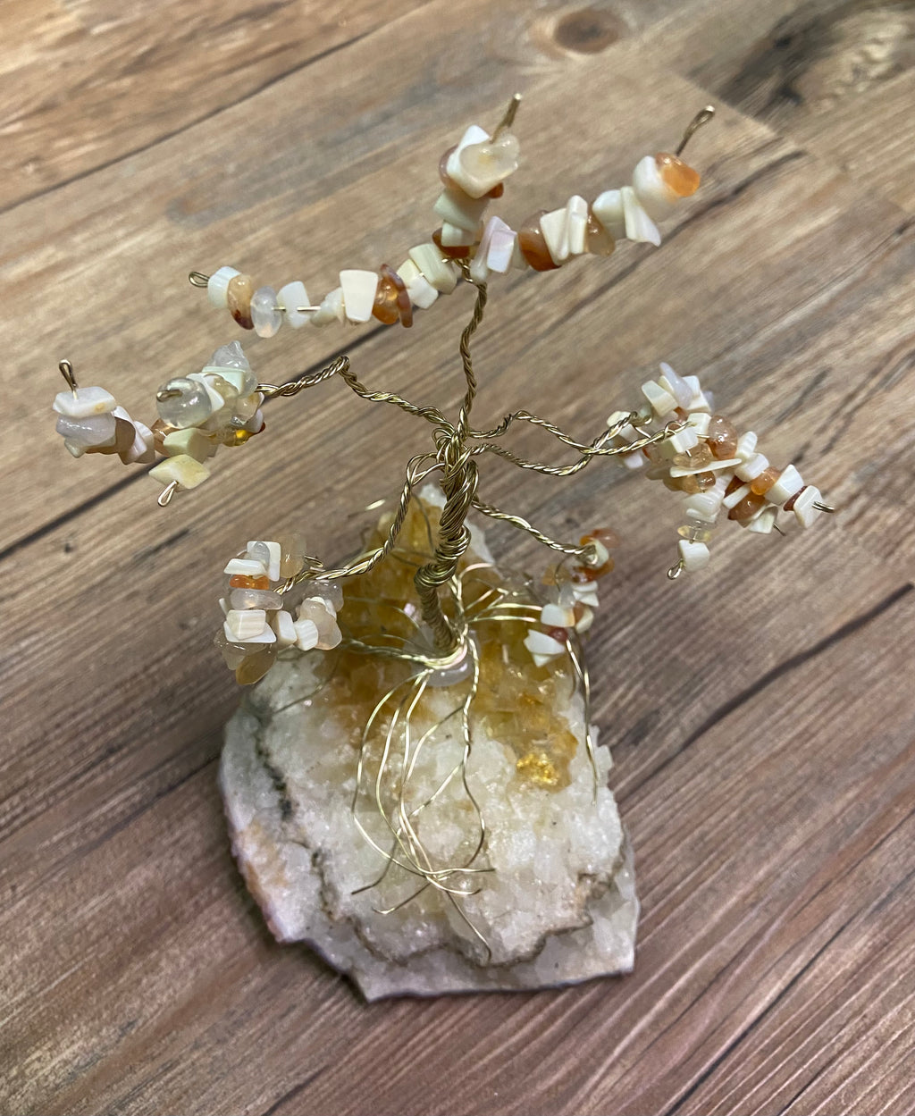 Homemade Gem Tree Citrine Base - Lighten Up Shop