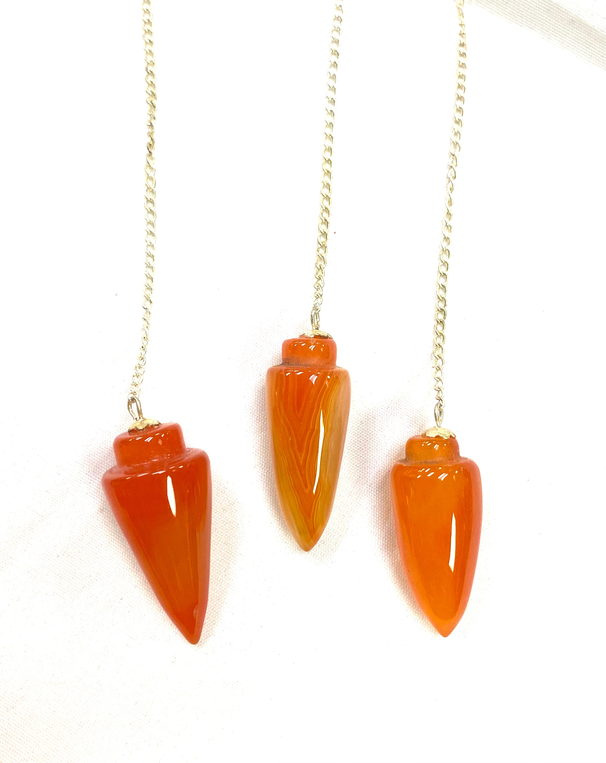 Carnelian Pendulum - Lighten Up Shop