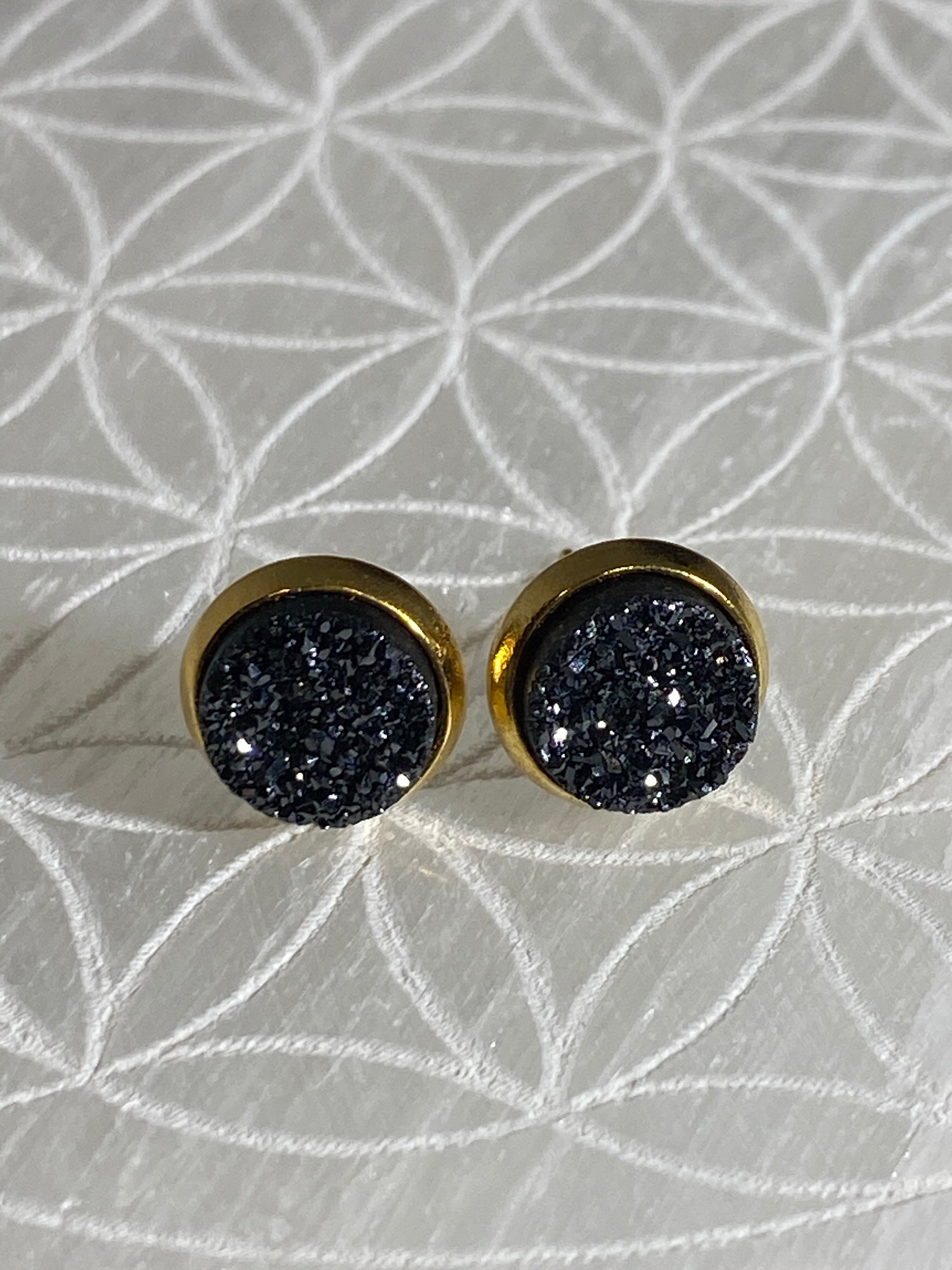 Druzy Styled Earrings - Lighten Up Shop