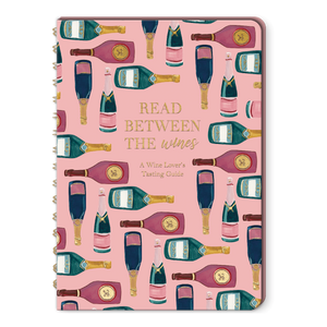 Read Between The Wines - A Wine Lover’s Tasting Guided Journal - Lighten Up Shop