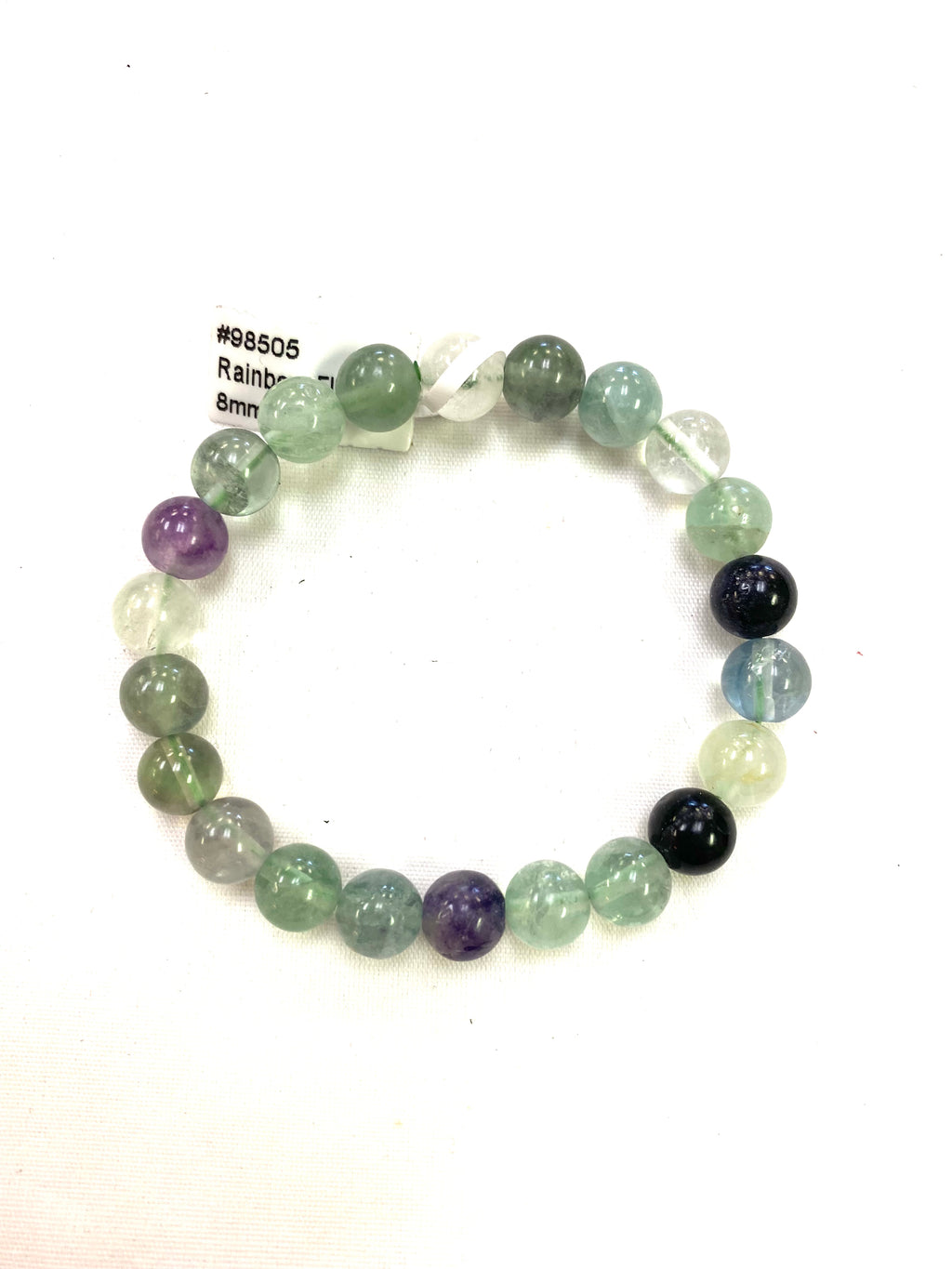 Rainbow Fluorite Bracelet - Lighten Up Shop