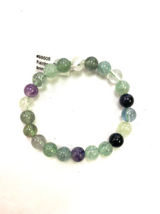 Rainbow Fluorite Bracelet - Lighten Up Shop