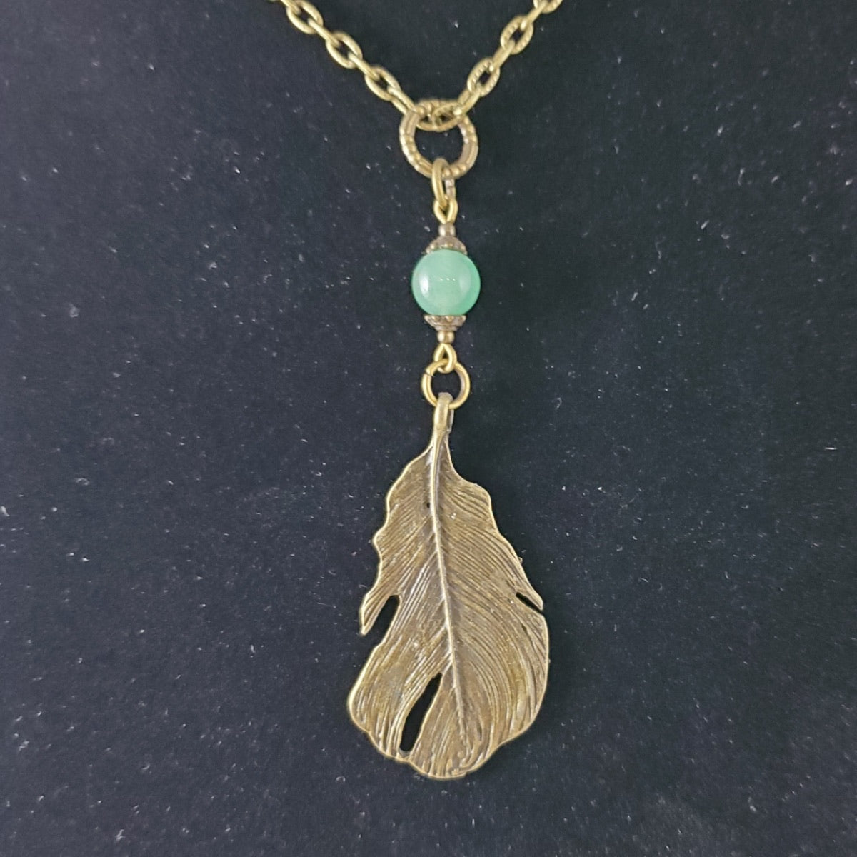 Amazonite Feather - Lighten Up Shop