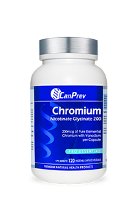 CanPrev Chromium Nicotinate Glycinate 200 - Lighten Up Shop